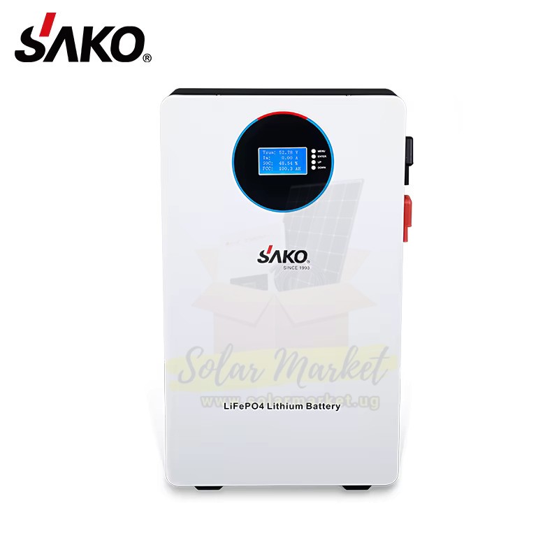 Sako 5.12kWh 200Ah 24V LiFePO4 Lithium Battery – SK-25.6V200Ah for Solar Storage & Inverter Compatibility