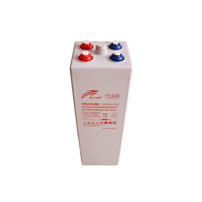 Ritar 800Ah 2V OPzV Tubular Plate Solar Battery - High Capacity & Unmatched Reliability Uganda