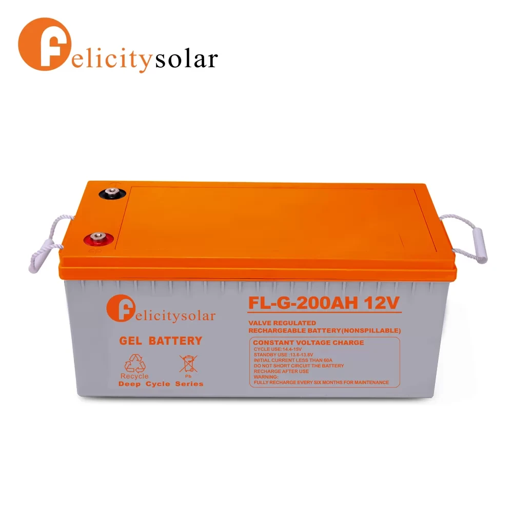 150AH Solar Battery Gel Deep cycle Solar Battery Felicity