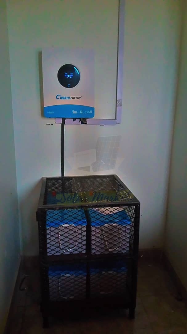 Cworth Deep Cycle Gel Battery: 200Ah 12V for Reliable Solar Power (Safe & Long-Lasting)