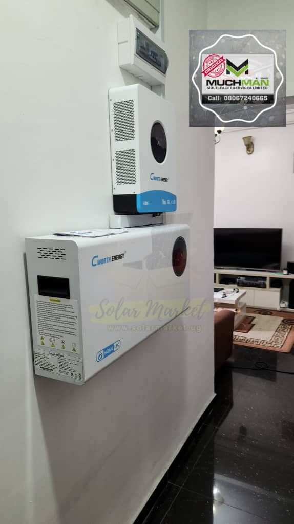 Cworth Solar 10KWH Deep Cycle Lithium Battery 200Ah 48V LBC-48200C - 8-Year Warranty