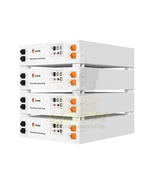 SRNE 5.12kWh 100Ah 48V LiFePO4 Lithium Battery EOC05B - 5KWH Solar Battery