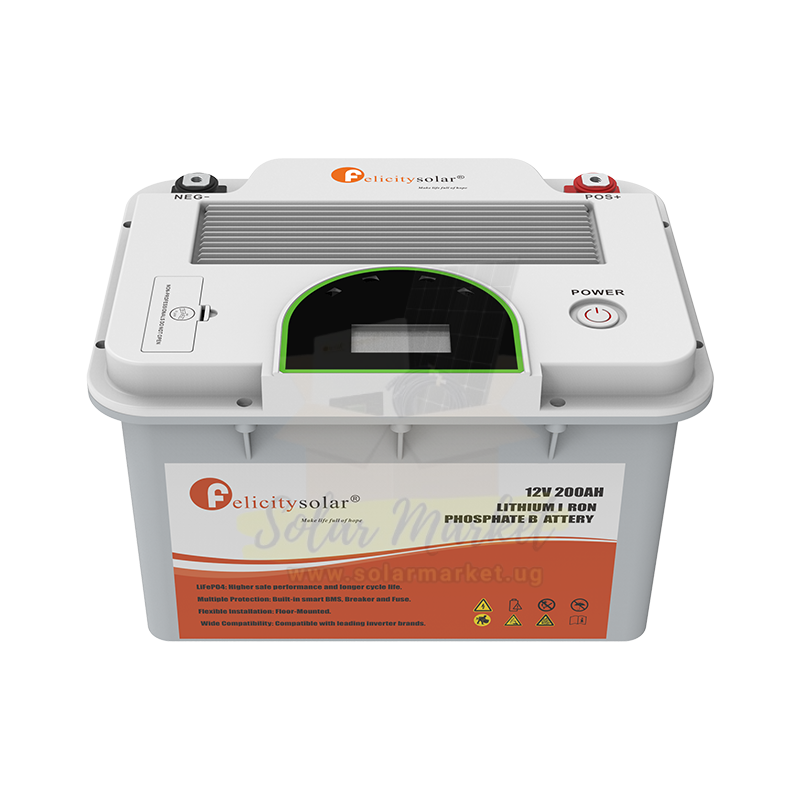 Felicity FLA12200 12V 200Ah Lithium Battery – Deep Cycle Power for Inverters & Solar