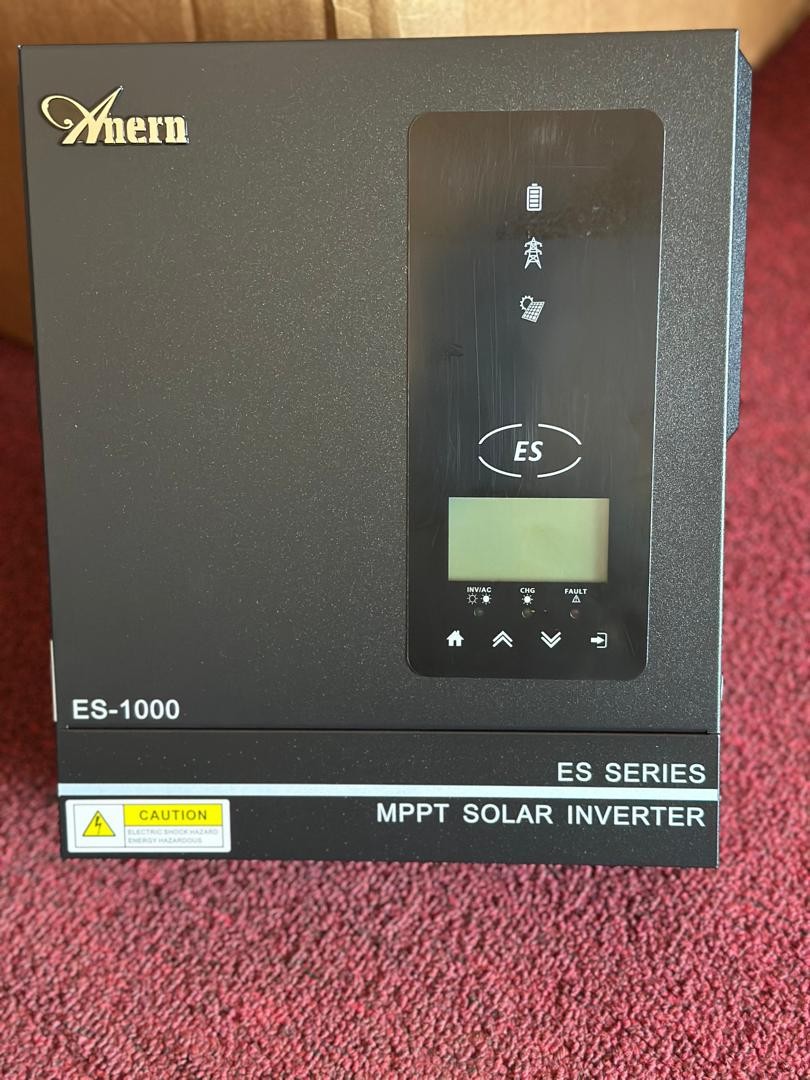 Anern 1KW 12V MPPT Hybrid Solar Inverter - Uganda