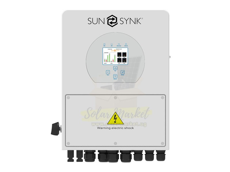 Sunsynk 3.6kW 48V Hybrid Inverter – Dual MPPT, Grid-Tie & Off-Grid, Smart Battery Charging | SB Innovations Uganda